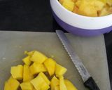 A picture of step 1 of Mango squash.
