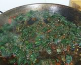 Foto del paso 4 de la receta Paella de espinacas, garbanzos y costillas
