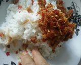 Foto langkah ke 8 dari resep Sambal Goreng Teri Tempe.