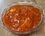 A picture of step 3 of Tangy, chatpata, tikha lemon pickle.