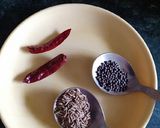 A picture of step 1 of Suji coconut balls.
