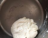A picture of step 2 of Egg cheese pita.
