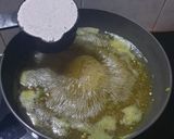 કણકી કોથમીર ખીચું (Kanki Kothmir Khichu recipe in Gujarati) રેસીપી સ્ટેપ3ફોટો