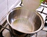 A picture of step 4 of HomeMade Italian Torrone /Nougat Recipe Almond & pistachio Torrone.