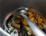 A picture of step 3 of Drum 🥁 stick mix veggies spicy sambar.