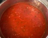 A picture of step 4 of Tomato Sauce with Anchovies.