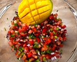 Brazil salsa mangóval recept fázis 2 fotója