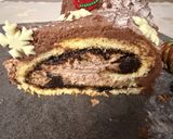 Fatörzs torta-gesztenyekrémmel, unikumos szilvával recept fázis 8 fotója