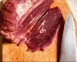 Foto del paso 1 de la receta: Carne mongoliana