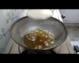 A picture of step 4 of White boondi with lobia flour.