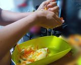 Foto del paso 1 de la receta: Flores de patata, calabacín y zanahoria