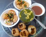 A picture of step 9 of Delhi 's Chandni Chowk Chat Night At Home - A tongue tickling Platter.