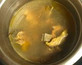 A picture of step 1 of Mutton Oats Porridge.