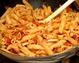 Penne arrabiata recept fázis 8 fotója