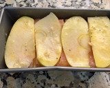 Foto del paso 3 de la receta: Salmón con milhojas de manzana