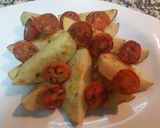 Foto del paso 5 de la receta Ensalada templada provenzal con vinagreta de grosella