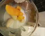 A picture of step 3 of Plum & Mango Smoothie.