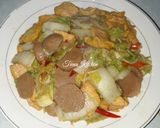 Foto langkah ke 3 dari resep Tumis Sawi Baso Tahu.