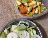 Foto del paso 1 de la receta: Verduras asadas en plancheta