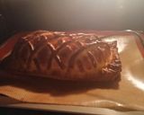 A picture of step 8 of Beef Wellington.