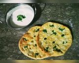 A picture of step 14 of Alu wala naan.