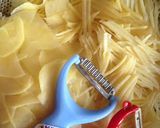 Hình bước làm 1 của món Mứt khoai tây tam sắc