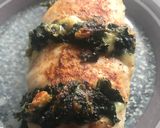 Foto del paso 7 de la receta Pechuga de pollo al horno rellena de Kale y Mozzarella