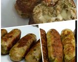 A picture of step 3 of Cheese seekh kababs.