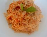 รูปขั้นตอนการทำที่ 4 ของ ลิงกัวเน่ผัดมะเขือเทศ