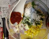 A picture of step 3 of Veg cheese paneer cigar.