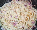 Une image de l'étape 5 de Pizza 🍕 carbonara 😋.