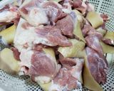 Hình bước làm 1 của món Lẩu Dê