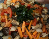 Foto del paso 5 de la receta: Spaghetti con verduras, salsas asiáticas y alga wakame