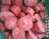 Foto langkah ke 1 dari resep Kolak biji salak ubi ungu tanpa santan.