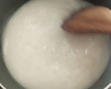 Foto langkah ke 2 dari resep Bubur Tepung Ketan Hitam.