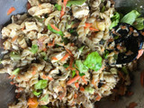 Ensalada de pasta seca con pollo 🍗🥗