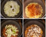Foto del paso 2 de la receta: Pollo mechado Deluxe con Manzanas verdes y Champiñones