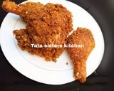 A picture of step 7 of KFC chicken.