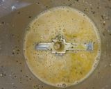 A picture of step 1 of Passion fruit mango juice.