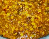 A picture of step 4 of Bengal gram dal.