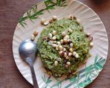 A picture of step 7 of Palak badam ki Pulao.