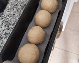 Foto del paso 1 de la receta: Brioche de panceta ibérica, piquillos y gambas
