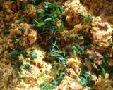 A picture of step 7 of Chicken Breyani & Dhall.
