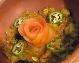 A picture of step 3 of Turrai sabzi.
