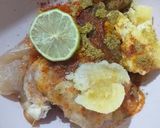 صورة لخطوة 2 من وصفة بطاطا بالدجاج في الفرن 🥔🥔🍗🍗🍽😊