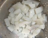 Foto del paso 1 de la receta: Sopa de fideos y sepia con infusión de hierbabuena !!!!