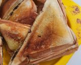 Foto langkah ke 4 dari resep Roti Bakar Meses Coklat.