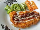 Chicken katsu teriyaki sauce