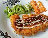 Foto langkah ke 11 dari resep Chicken katsu teriyaki sauce.