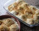 Foto del paso 6 de la receta: Huevos rellenos al horno con bechamel